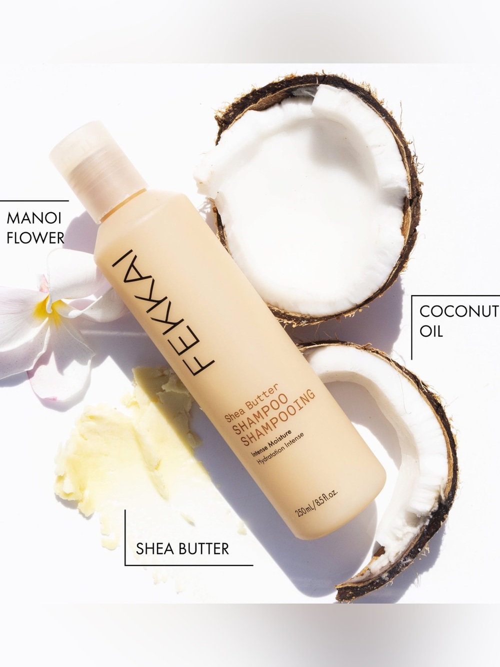 NEW FEKKAI SHEA BUTTER SHAMPOO